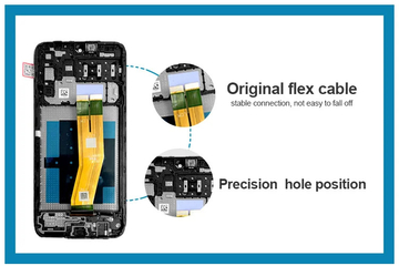 A14 4G LCD With Frame For Samsung A145P Mobile Phone Touch Pantalla Galaxy A145R Service Pack LCDS Screen Display