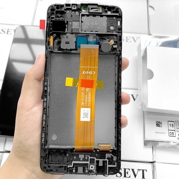 A127 lcd With Frame For Samsung a127 Original New Service Pack Mobile Screen Display Galaxy A12 Nacho Touch Pantalla