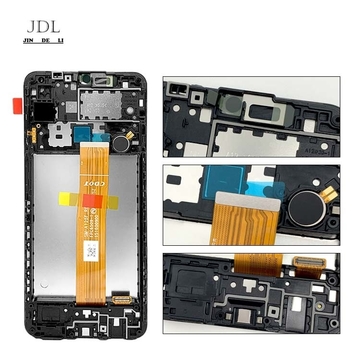 A127 lcd With Frame For Samsung a127 Original New Service Pack Mobile Screen Display Galaxy A12 Nacho Touch Pantalla