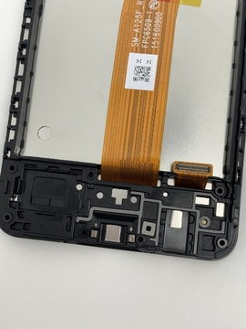 A125 Original Lcd Panatlla With Frame For Samsung a125 Service Pack LCDS Screen Galaxy A125 Mobile Phone Touch Display