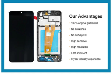 A045 Lcd Screen Display With Frame For Samsung a045 Mobile Phone Touch Pantalla Galaxy A04 Original Service Pack LCDS