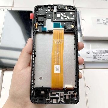 A04S LCD Lcd With Frame For SAMSUNG a04s Original Service Pack LCDS Galaxy A047 Mobile Phone Screen Display Pantalla