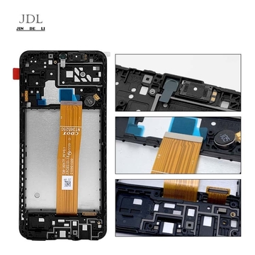 A04S LCD Lcd With Frame For SAMSUNG a04s Original Service Pack LCDS Galaxy A047 Mobile Phone Screen Display Pantalla