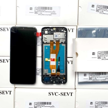 A03 Core LCD Screen Display With Frame For SAMSUNG a03 core Original Service Pack LCDS Galaxy A032 Mobile Pantalla