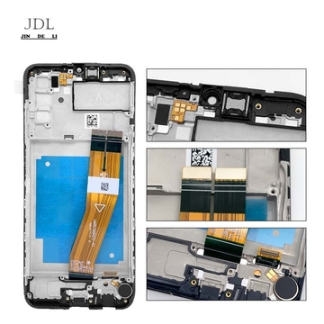 A03 LCD lcd With Frame For SAMSUNG a03 Wholesale Mobile Phone Screen A035 Original Service Pack LCDS Display Pantalla