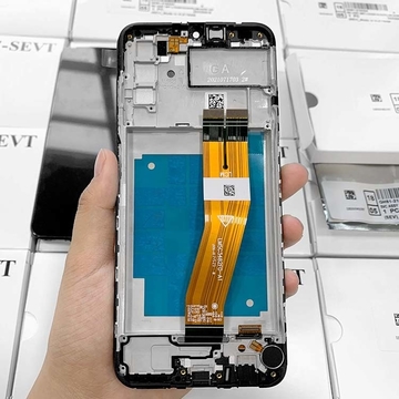 A03 LCD lcd With Frame For SAMSUNG a03 Wholesale Mobile Phone Screen A035 Original Service Pack LCDS Display Pantalla