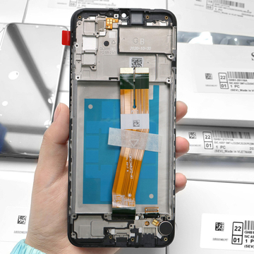 Wholesale A02S LCD lcd With Frame For Samsung A02S Factory Touch Screen Display Galaxy A025 Service Pack LCDS Pantall