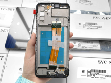 Wholesale A02S LCD lcd With Frame For Samsung A02S Factory Touch Screen Display Galaxy A025 Service Pack LCDS Pantall