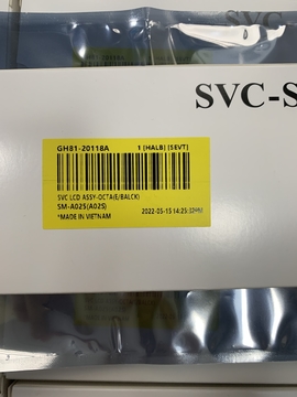 Wholesale High Quality LCD Screen For SAMSUNG A02S 100% Original New Service Pack LCDS Galaxy A025 Phone Display