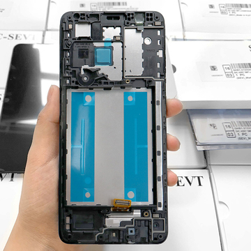A013 LCD Display With Frame For Samsung A013 Original Service Pack LCDS Galaxy A01 Core Mobile Phone Screen Pantalla