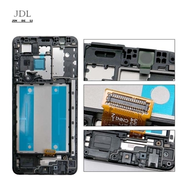 A013 LCD Display With Frame For Samsung A013 Original Service Pack LCDS Galaxy A01 Core Mobile Phone Screen Pantalla