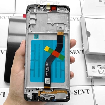 A20S LCD lcd + Frame For Samsung A20S Original Service Pack LCDS Display Galaxy A207 Mobile Phone Screen Pantalla
