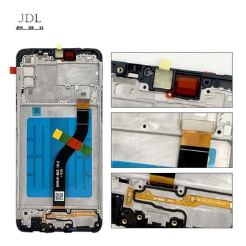 A20S LCD lcd + Frame For Samsung A20S Original Service Pack LCDS Display Galaxy A207 Mobile Phone Screen Pantalla