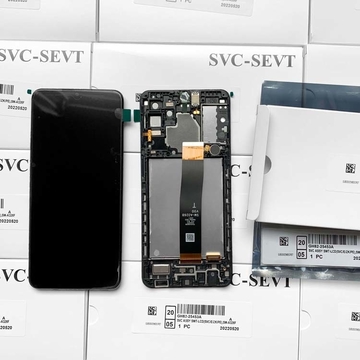 A326B LCD Display + Frame For Samsung A32 5G Original Service Pack LCDS Galaxy A326B Mobile Phone Touch Screen Pantalla