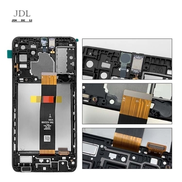 A326B LCD Display + Frame For Samsung A32 5G Original Service Pack LCDS Galaxy A326B Mobile Phone Touch Screen Pantalla