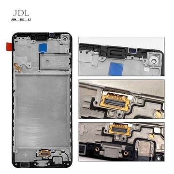 A21S LCD lcd With Frame For Samsung A21S Original New Service Pack LCDS Galaxy A217 Mobile Phone Screen Display Pantalla