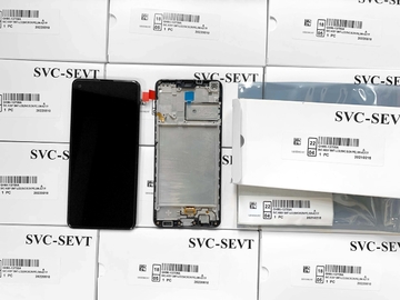 A21S LCD lcd With Frame For Samsung A21S Original New Service Pack LCDS Galaxy A217 Mobile Phone Screen Display Pantalla
