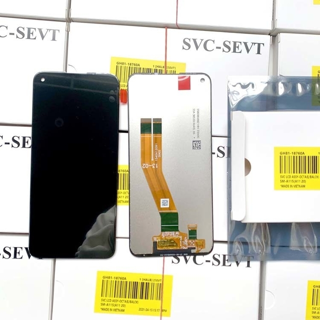 Original A115 LCDS For SAMSUNG A11 Service Pack LCD Pantalla Galaxy A115 Wholesale Mobile Phone Touch Screen Display