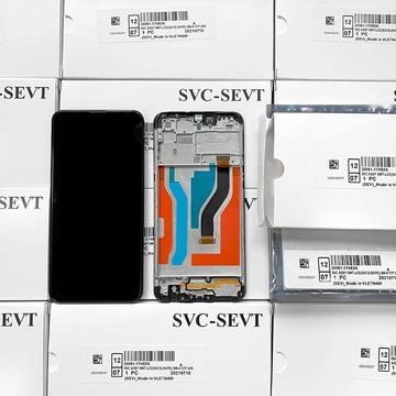 Cell Phone LCD Screen A10S / A107F Original Service Pack With Frame