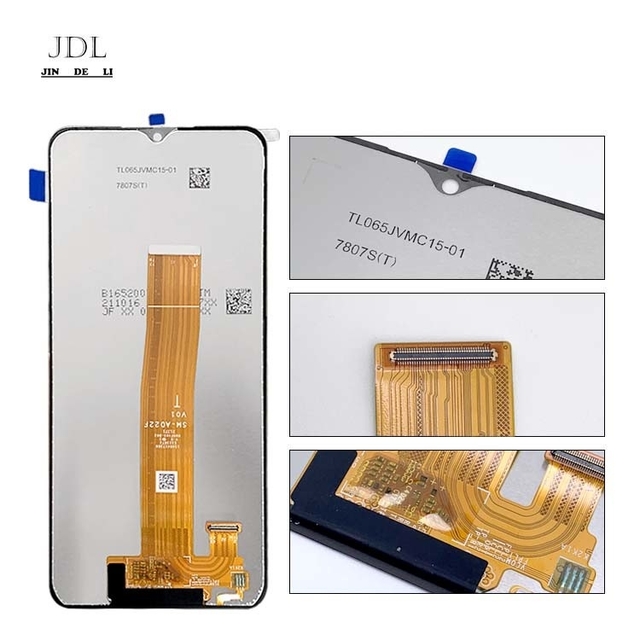 Black 6.5 Inch A02  LCD JDL SM-A022F Original Service Pack